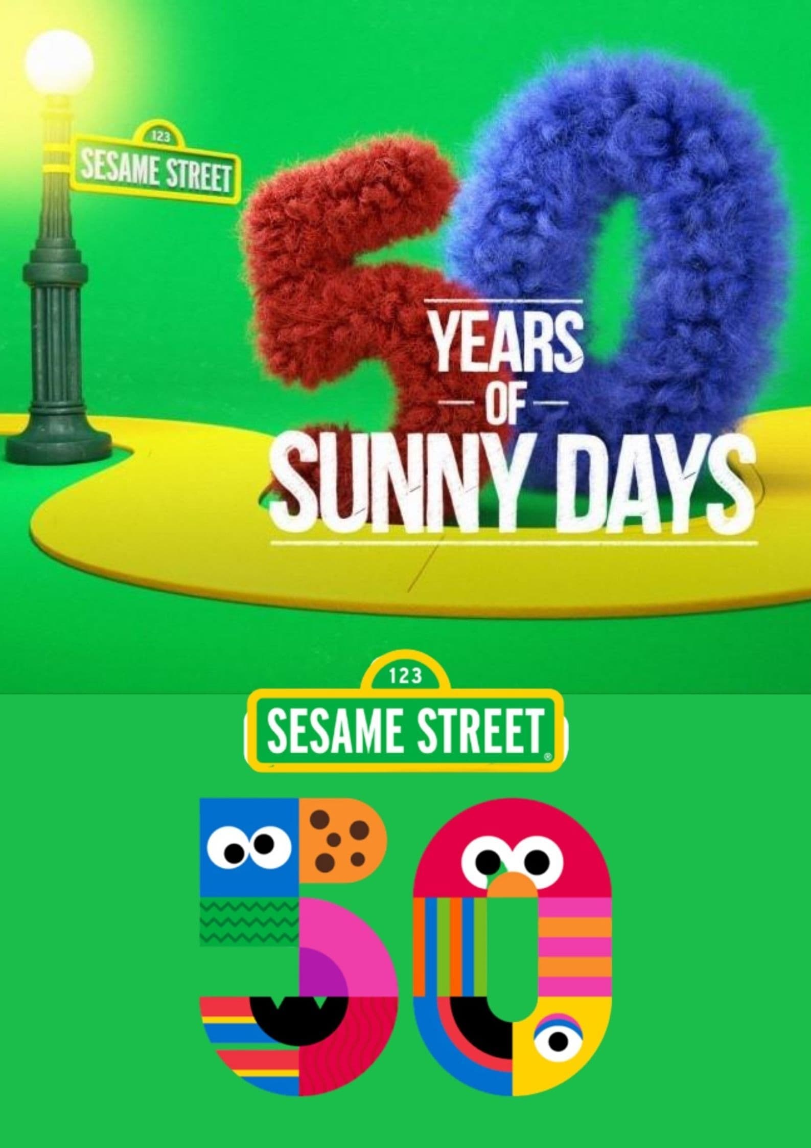 Постер Sesame Street: 50 Years of Sunny Days